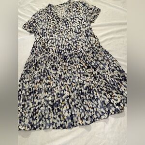 Beachlunchlounge Multicolor Abstract Dress